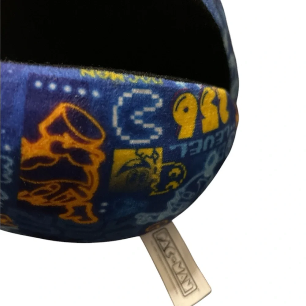 Pac-Man Plush – Special‎ Edition Blue 5” Round Stuffed Toy